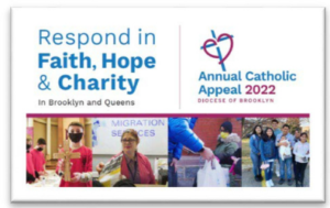 Respond in Faith, Hope & Charity to the 2022 Annual Catholic Appeal