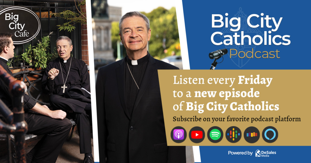 Big City Catholics podcast with Bishop Robert Brennan, Bishop of the Diocese of Brooklyn/Queens