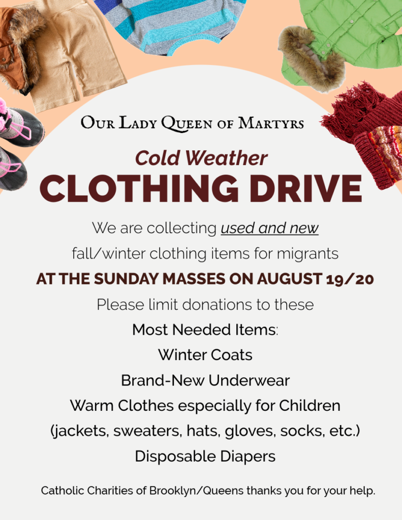 Donate clothing — Clothed by Faith